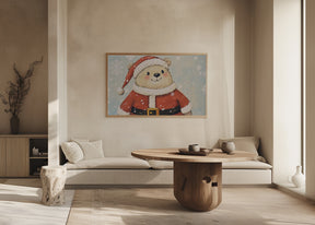 Christmas Bear Poster