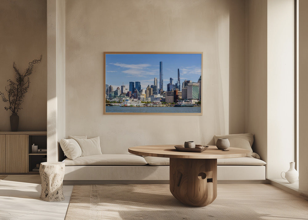 Western Midtown Manhattan Skyline Poster