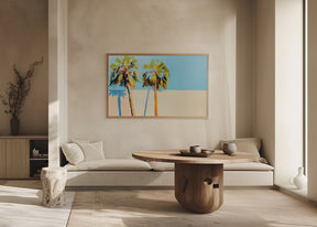 Palm Trees Poster