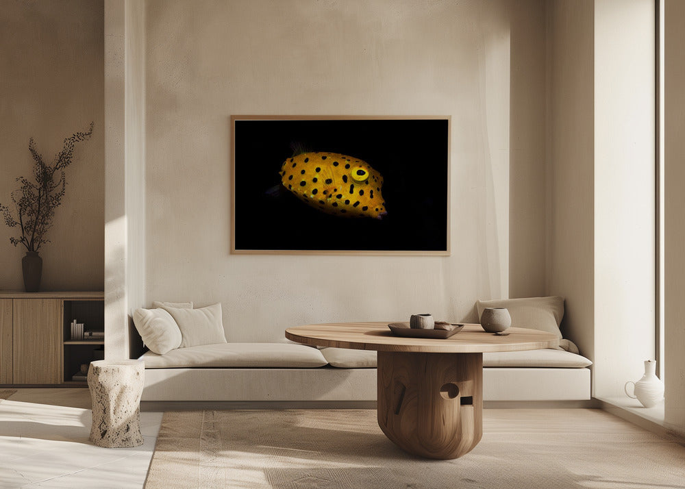 Yellow Boxfish Poster