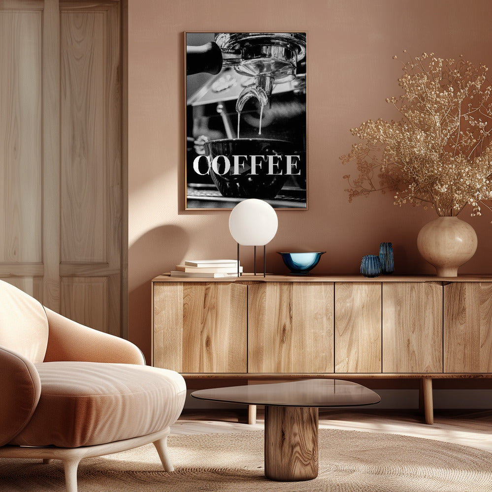 Coffee Text Poster