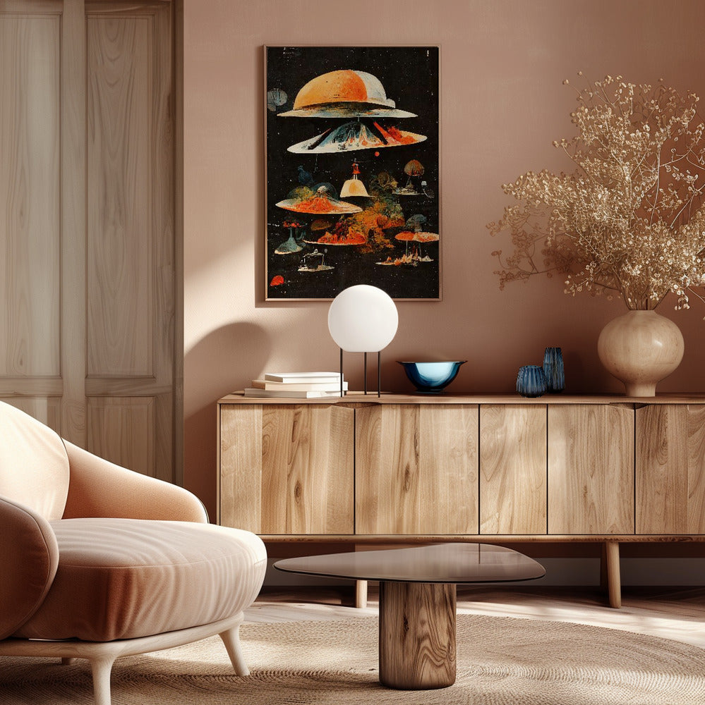 Flying Saucers Poster