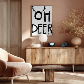 Oh Deer Poster