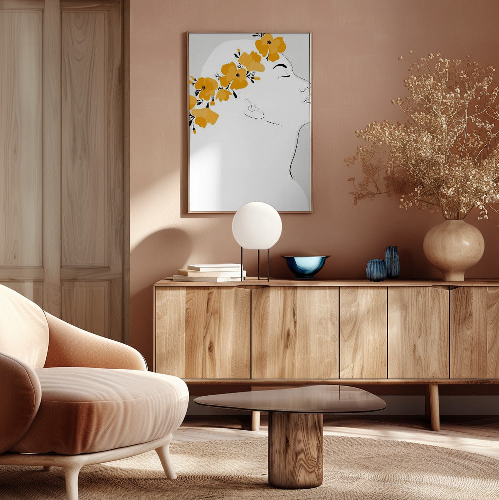 Floal Orly portrait Poster