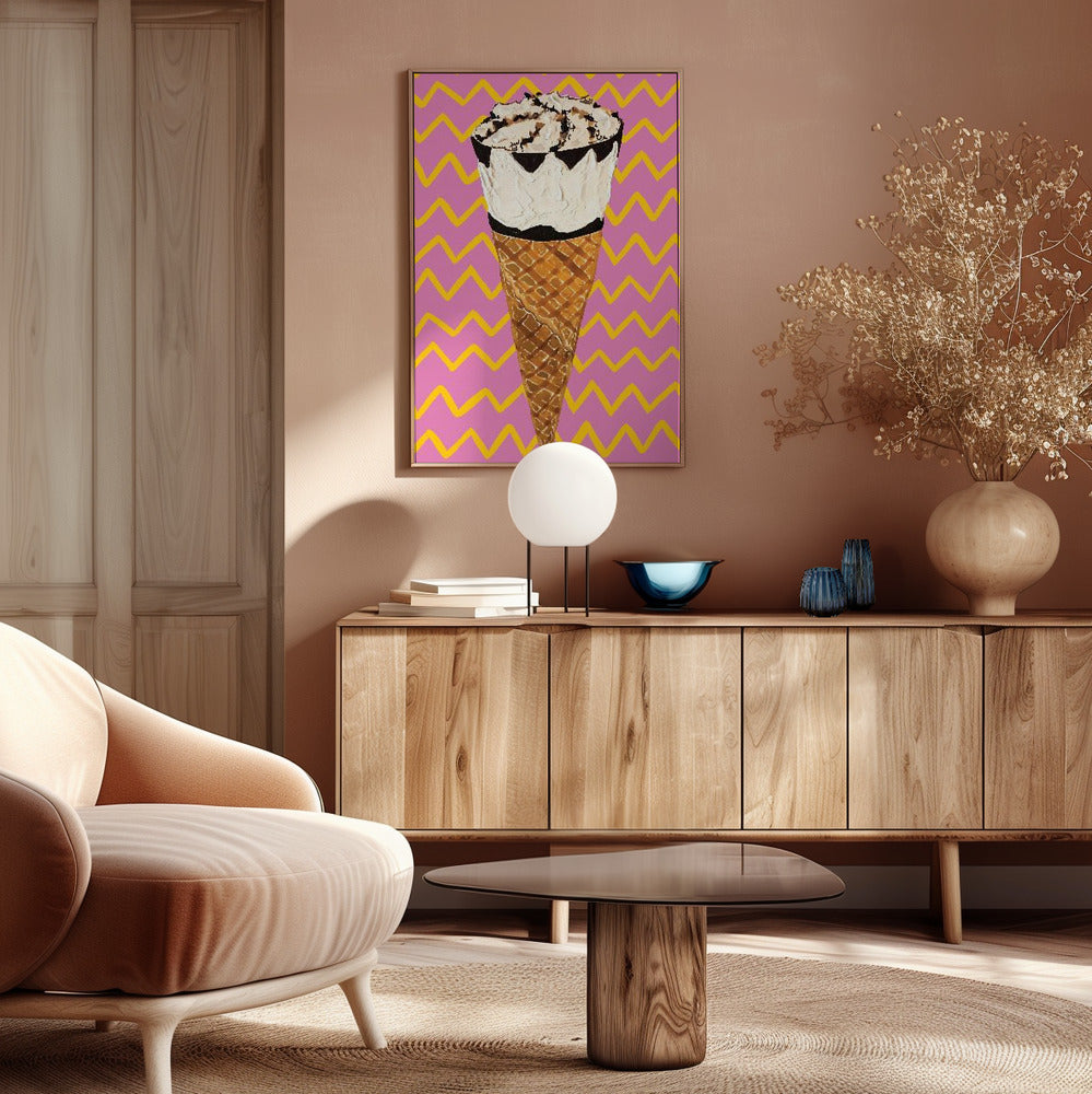 Cornetto Pink Poster