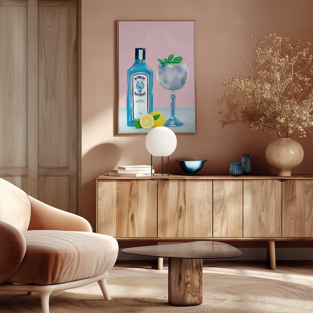 Gin Cocktail Poster