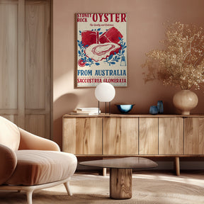 Oyster kitchen decor Poster