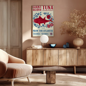 Tuna kitchen print Poster