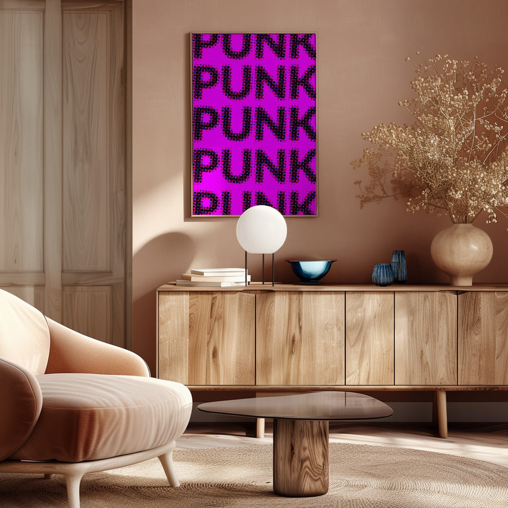 Pink Punk Poster