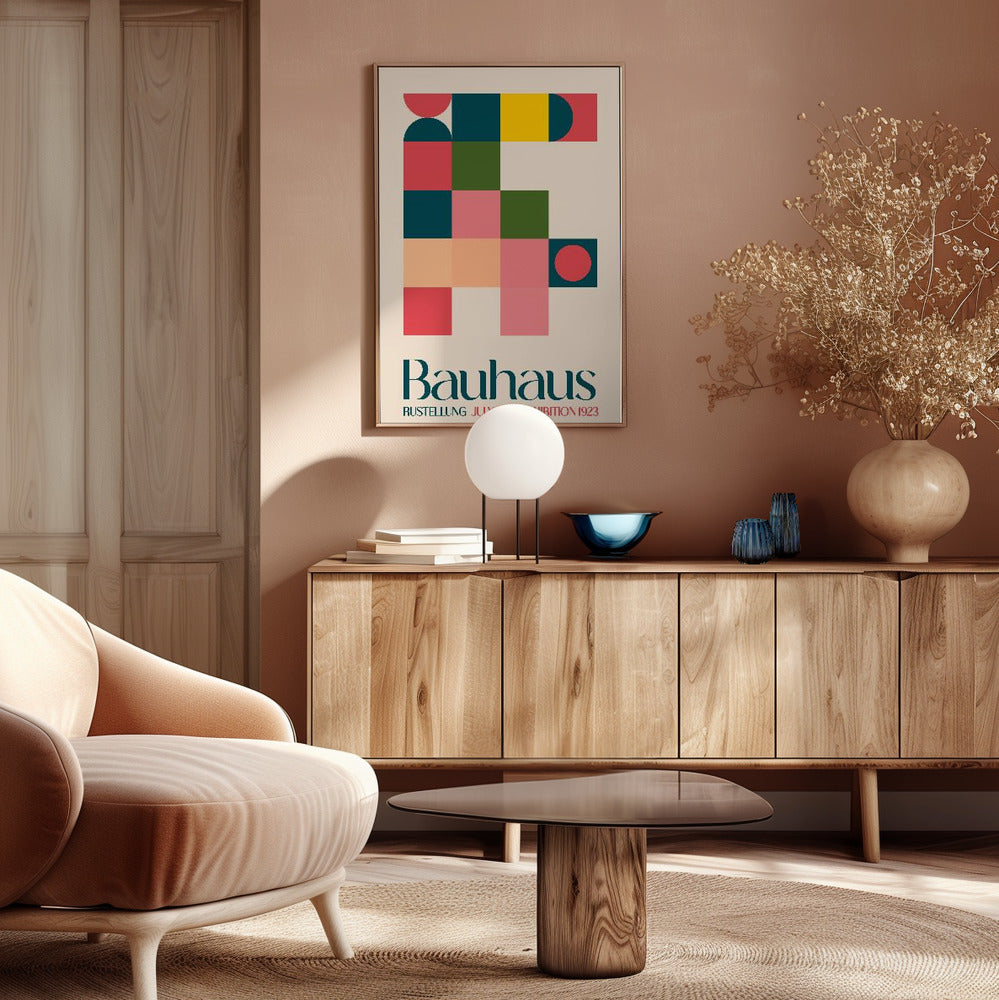 Bauhaus Kutular Poster