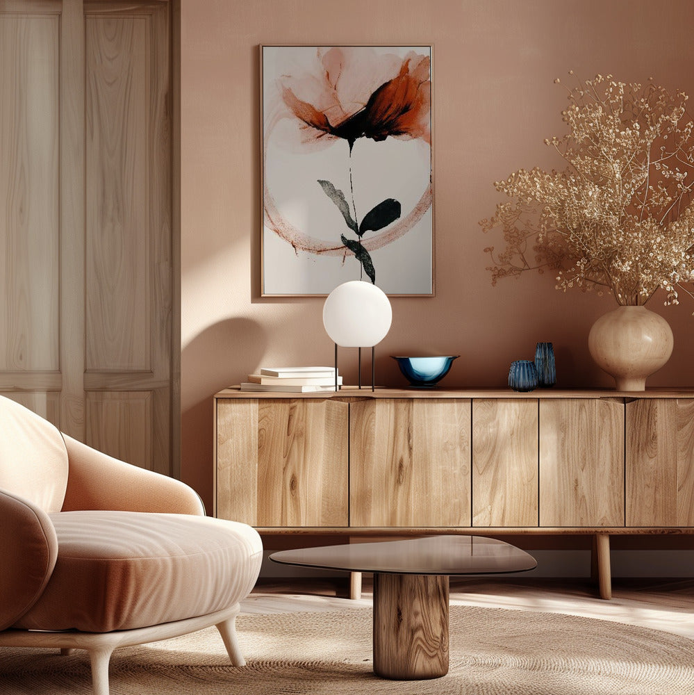 Halo Flowers No 7 Poster