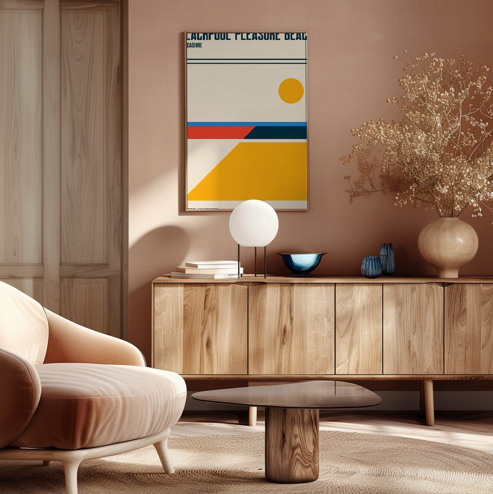 Blackpool Pleasure Beach Travel Poster Poster