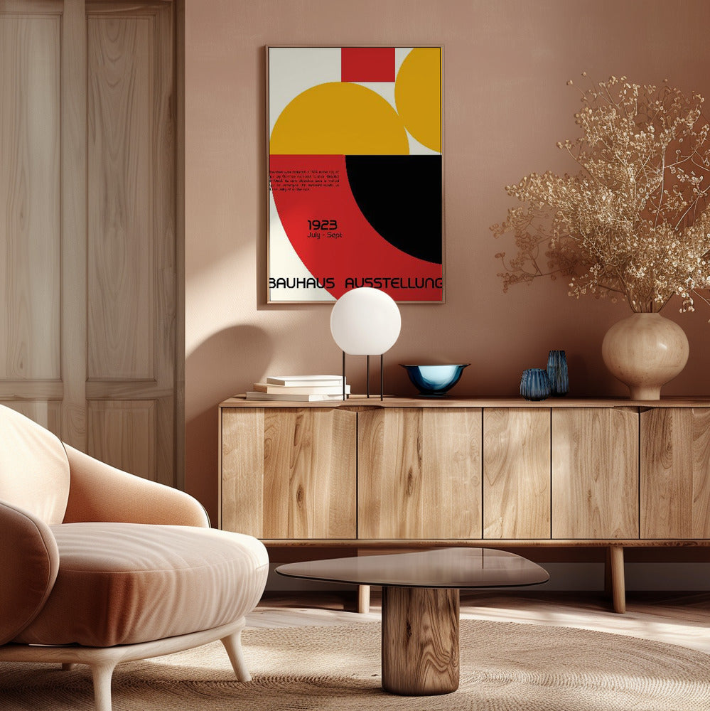 Bauhaus Ausstellung Poster