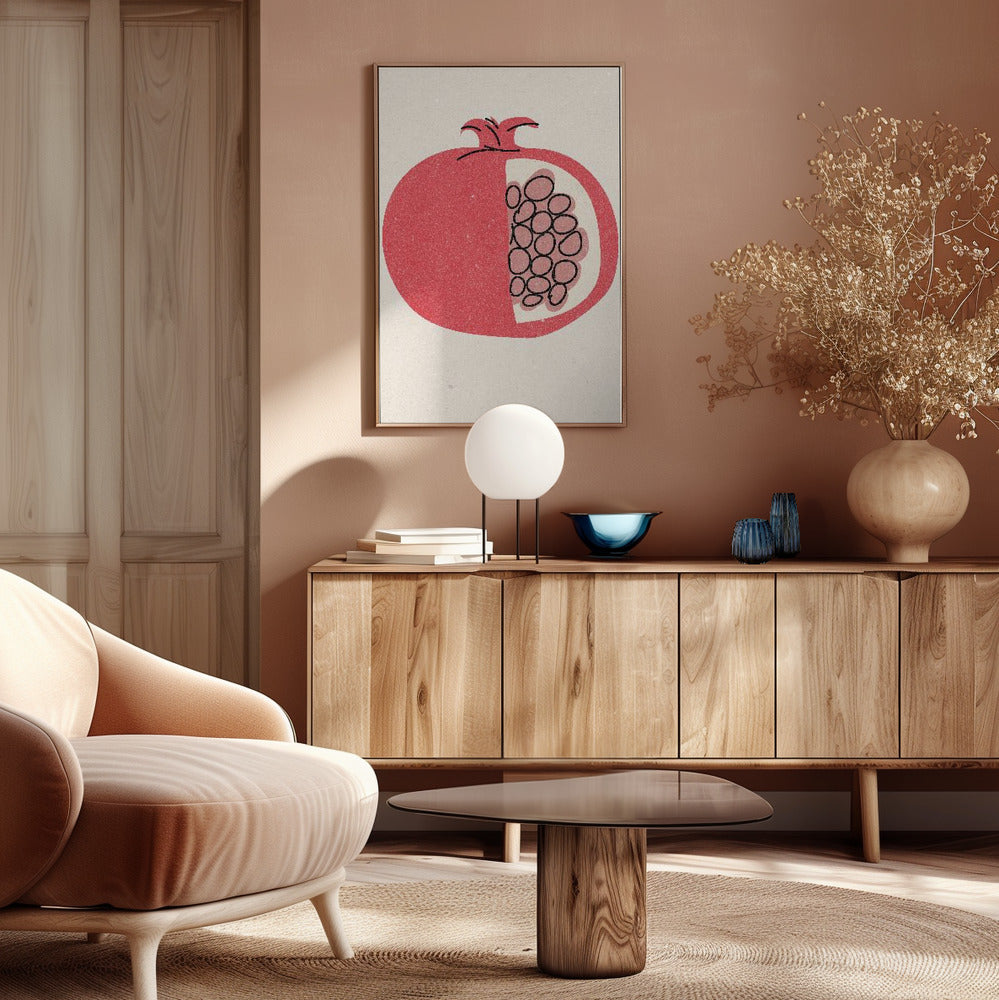 Pomegranate Poster