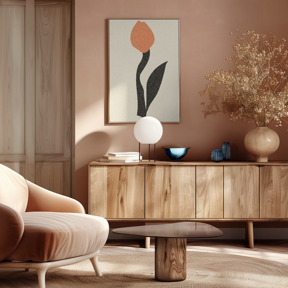 Modern Flower 01 Poster