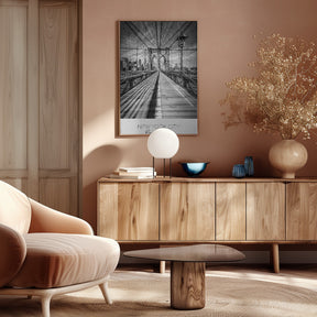 In focus: NEW YORK CITY Brooklyn Bridge Poster