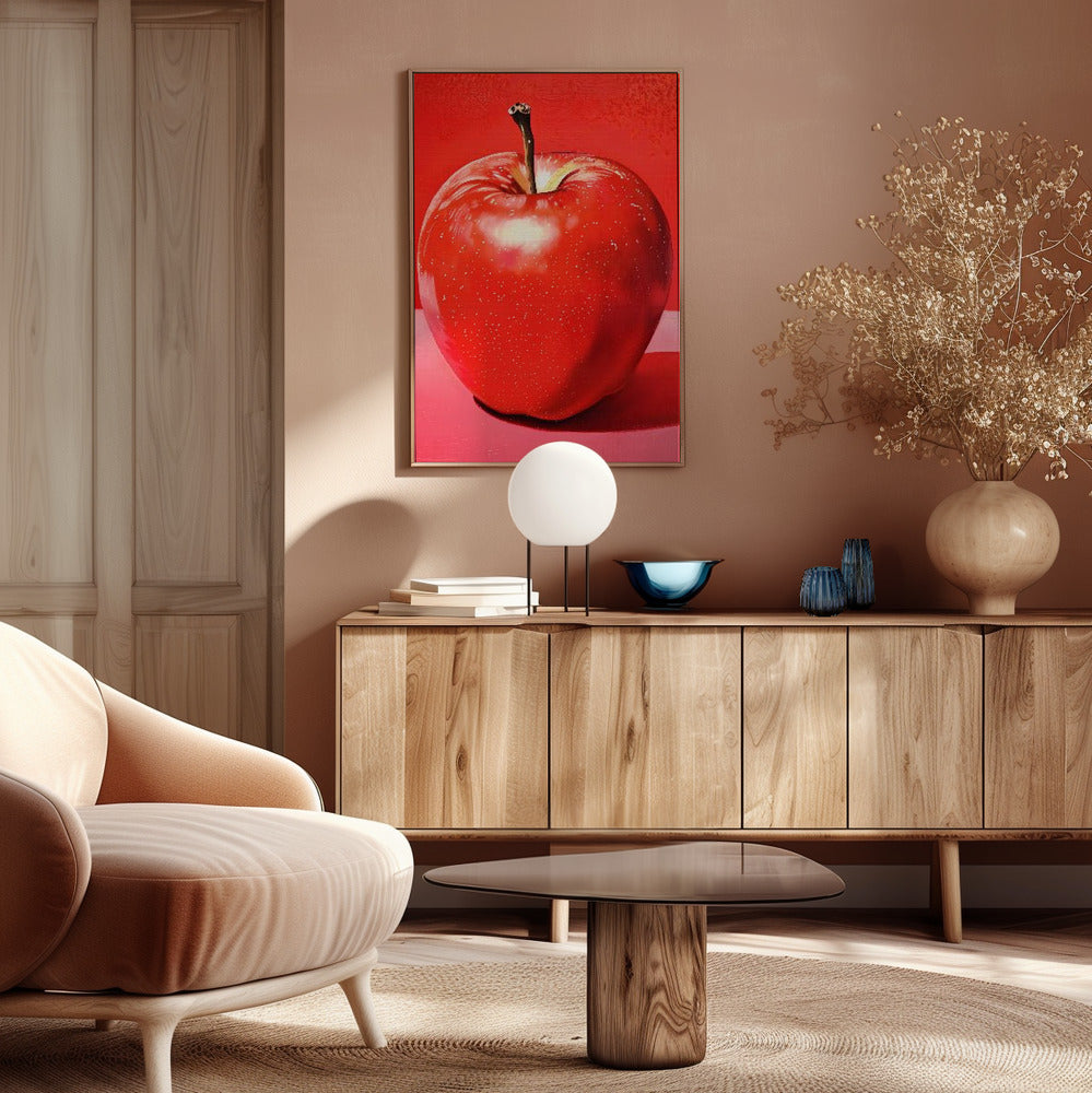 Red Apple Poster