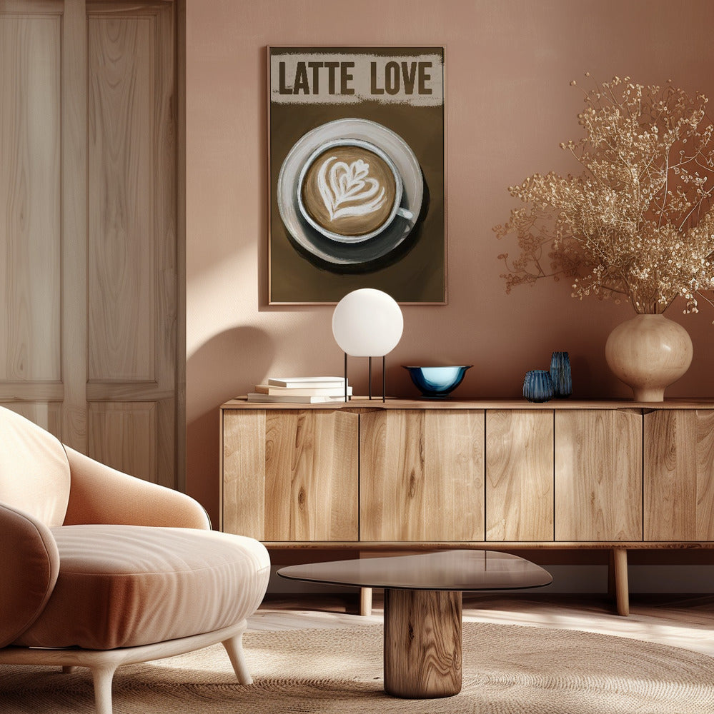 Latte Love Poster