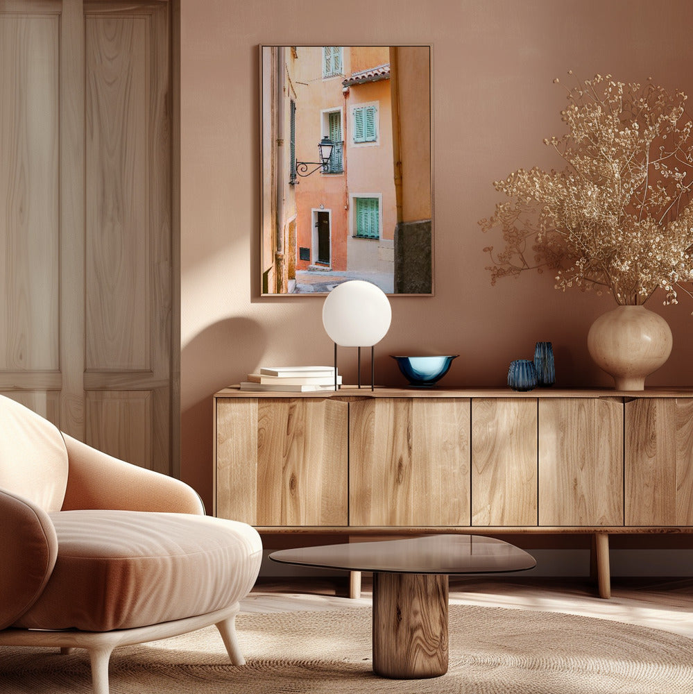 Coral Cote d Azur | Menton | South of France Poster