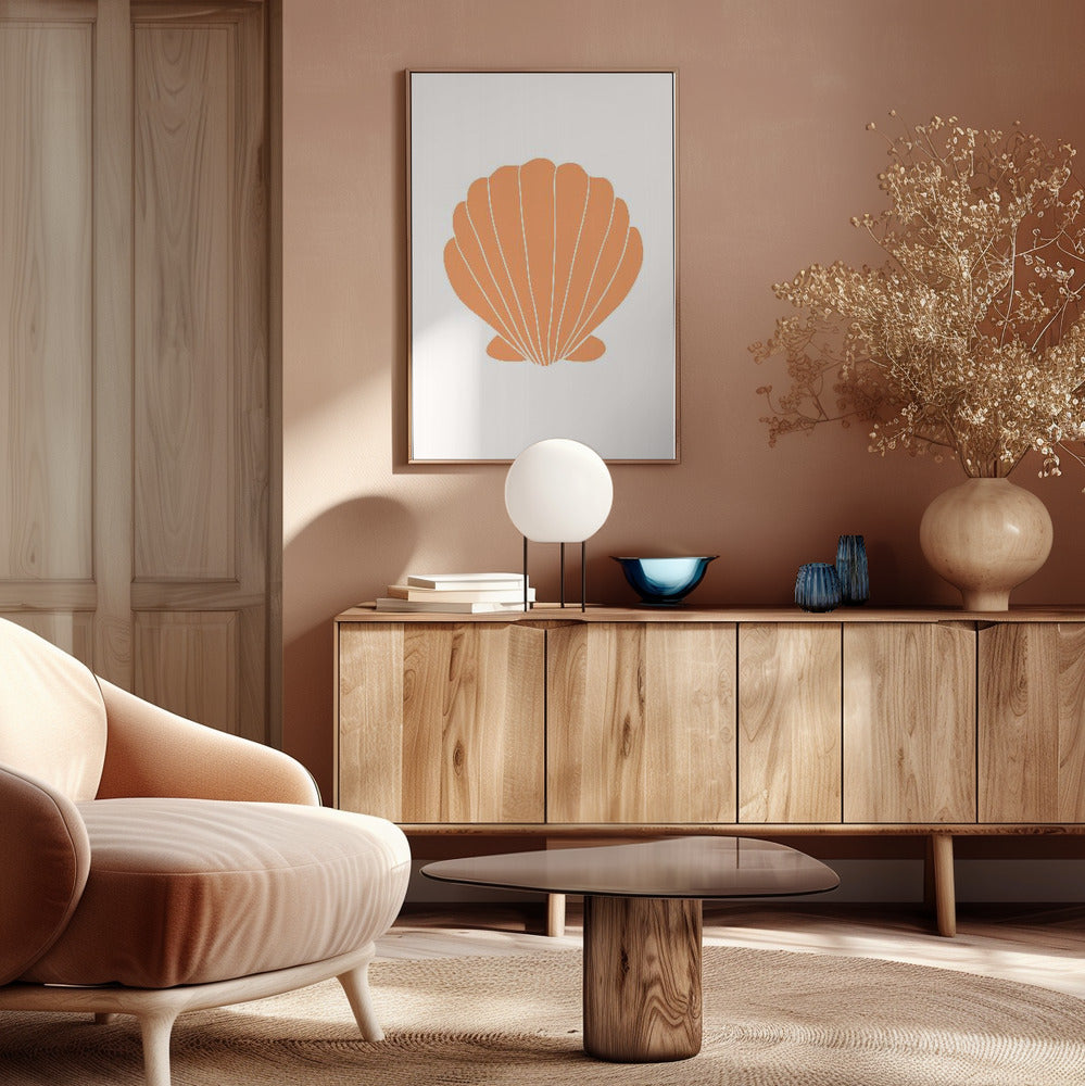 Orangeclamshell Ratio2x3 Poster