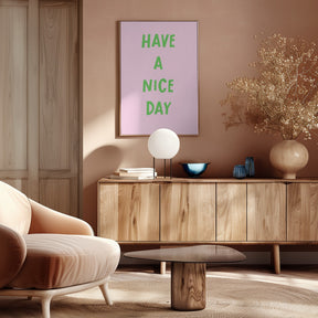 Nicedaygreen Ratio2x3 Poster