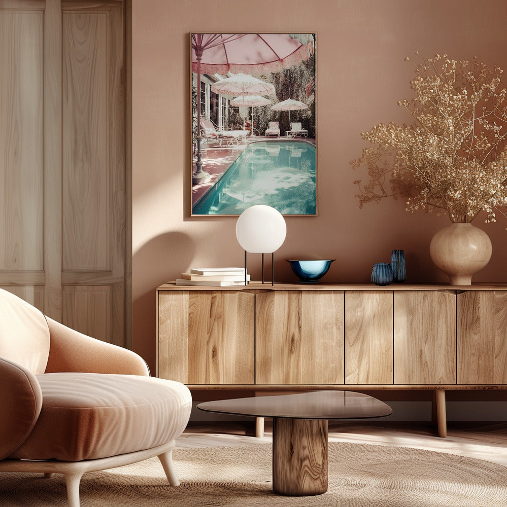 Glam Pool Life Poster