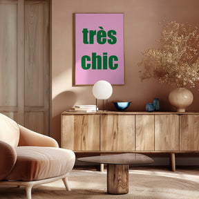 Treschicpinkgreen Ratioiso Poster