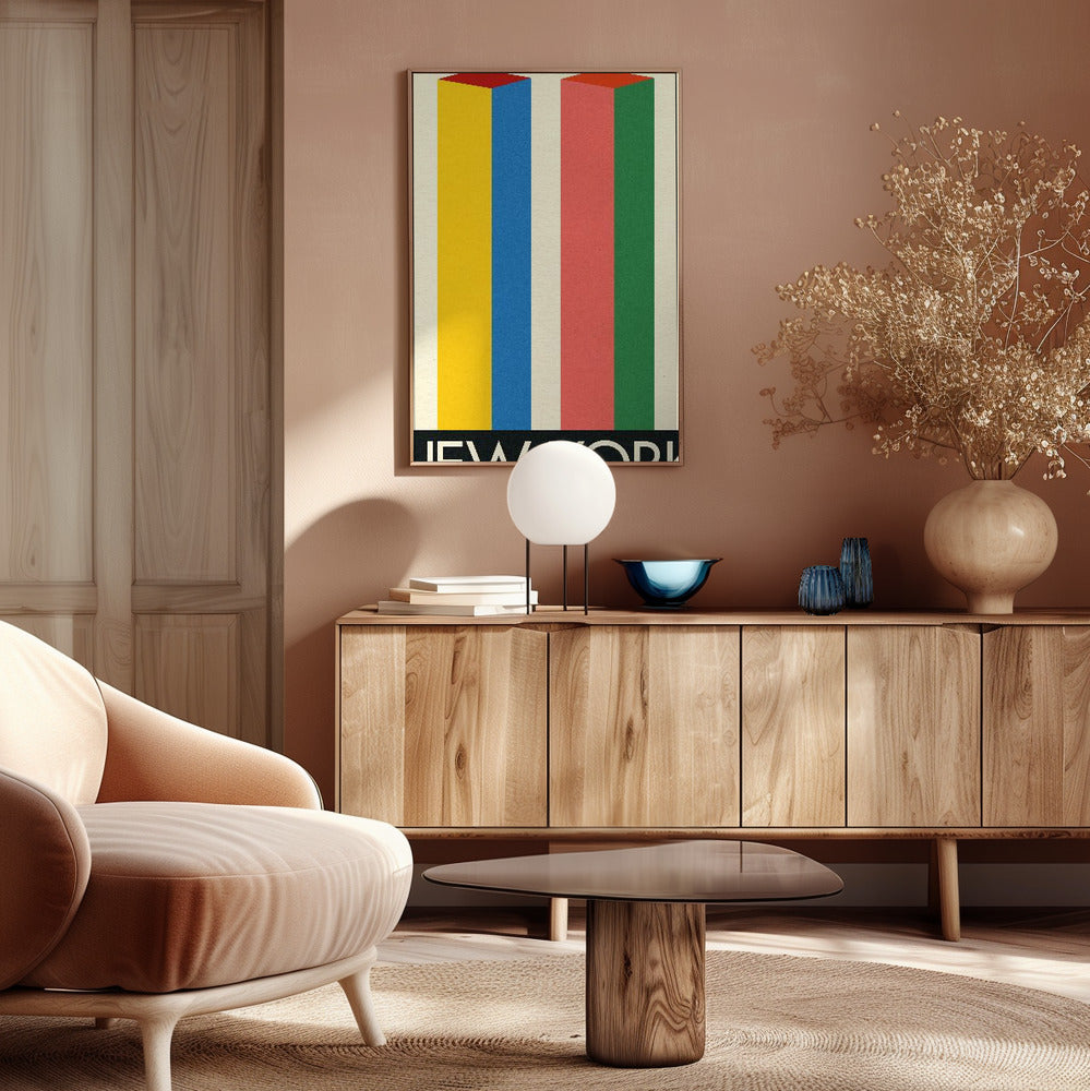 New York Twin Towers Poster