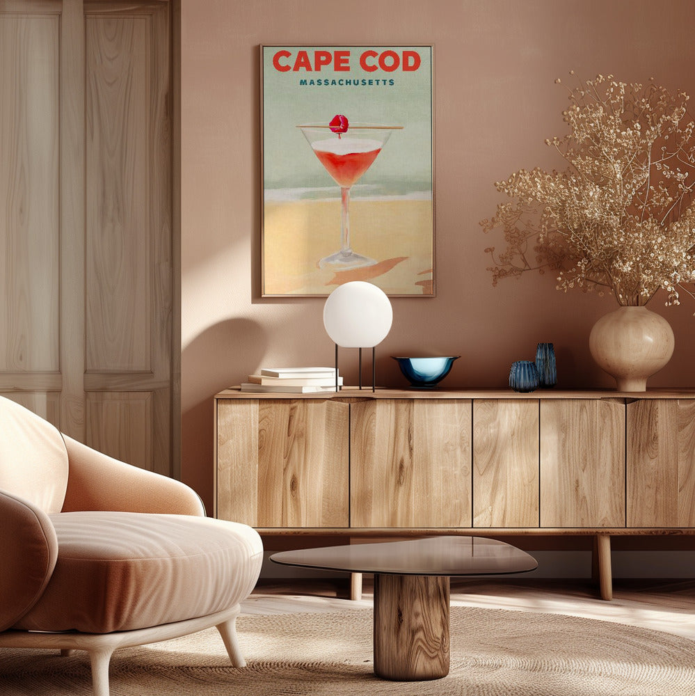 Cape Cod Cocktail Tall Poster Poster