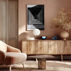 Abstract Hallway Poster