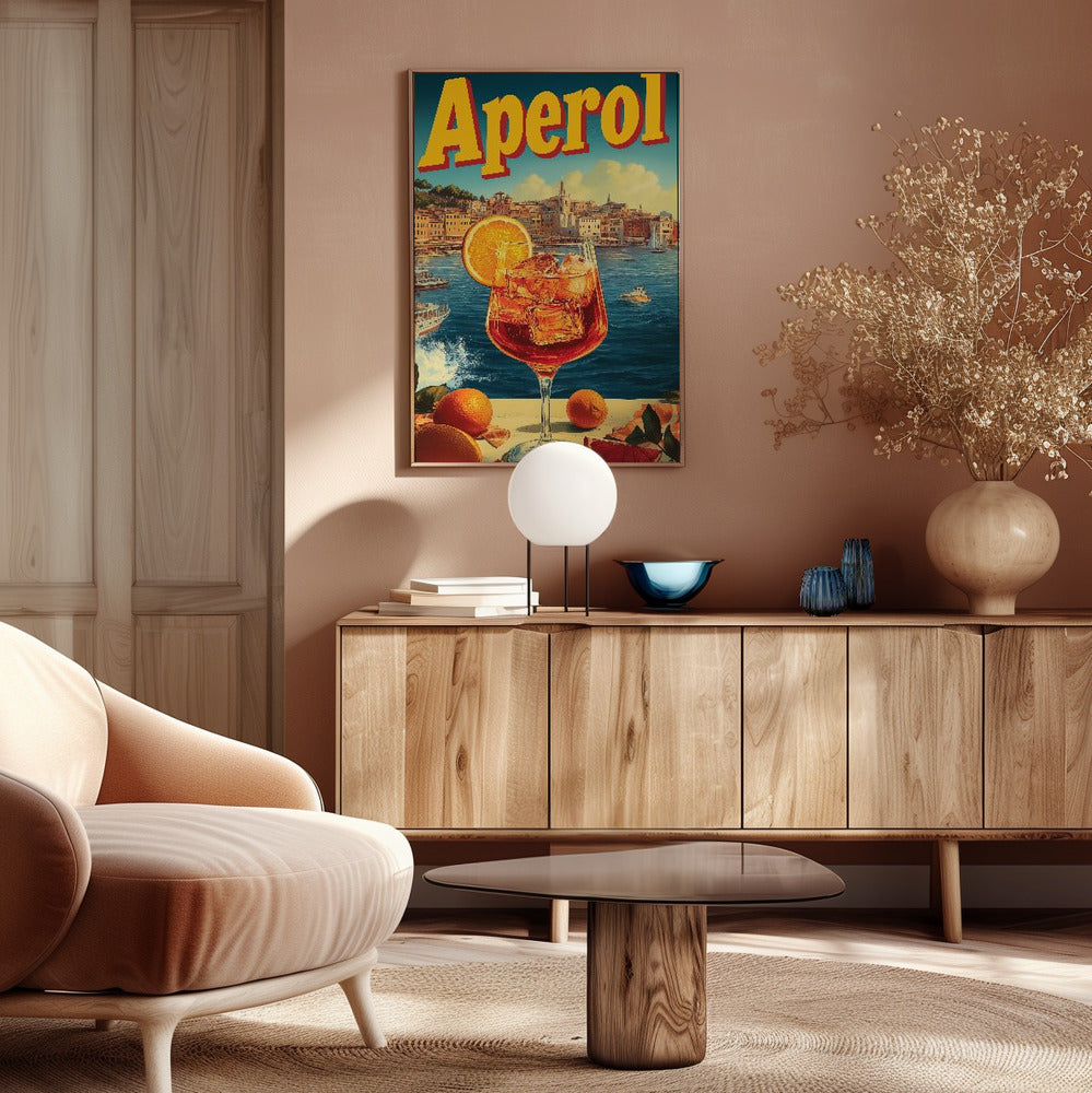 Aperol Vintage Commercial Poster