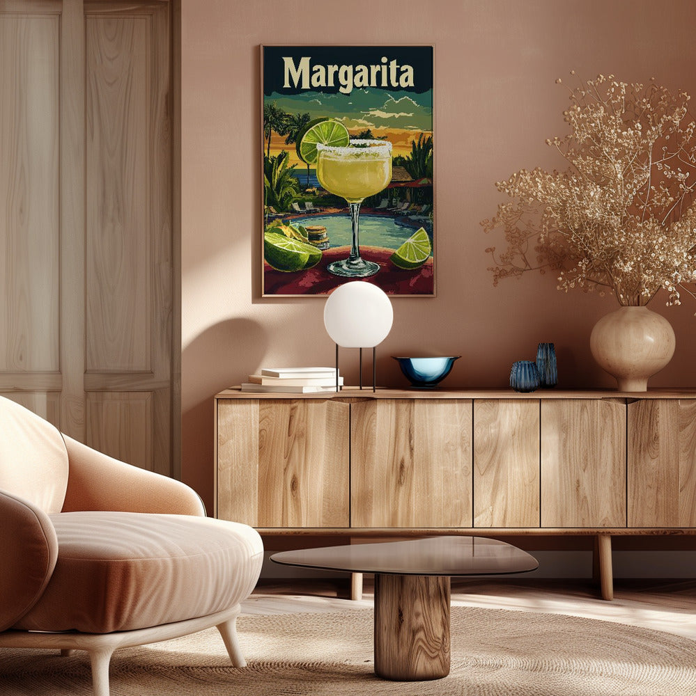 Margarita Vintage Poster