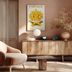 Pasta Farfalle Poster