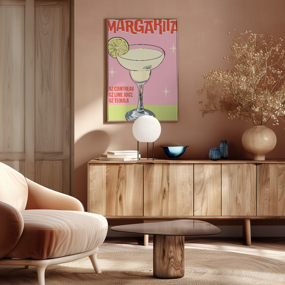 Margarita Cocktail Poster