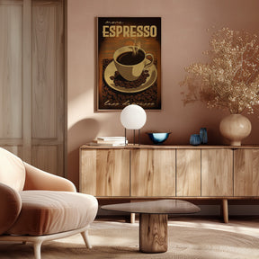 More Espresso   Less Depresso Poster