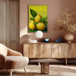 Limones Poster