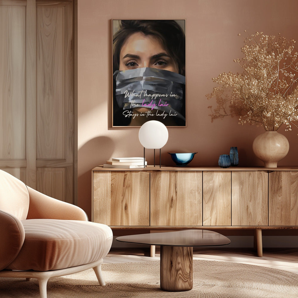 What Happens In the Lady Lair Poster