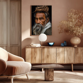 Portrait of a Sadhu... Poster