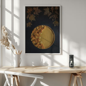 Autumn on a plate Poster