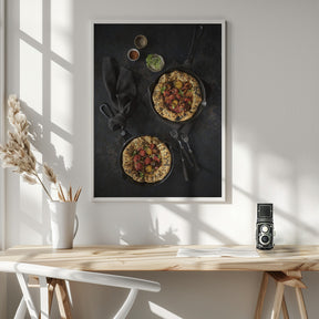 Tomato galettes Poster