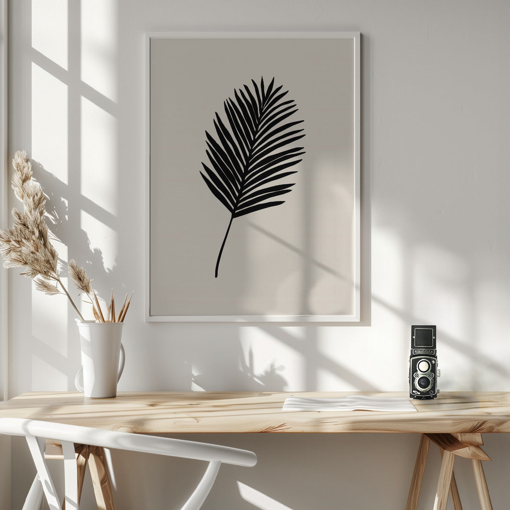 Black Palm Poster