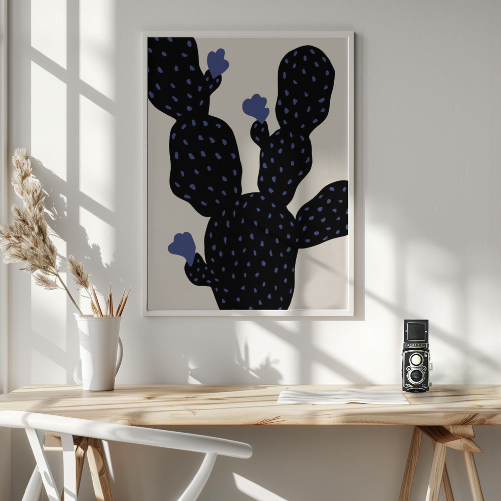 Prickly Pear Cactus Poster