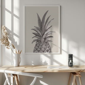 Ink Pineapple Poster