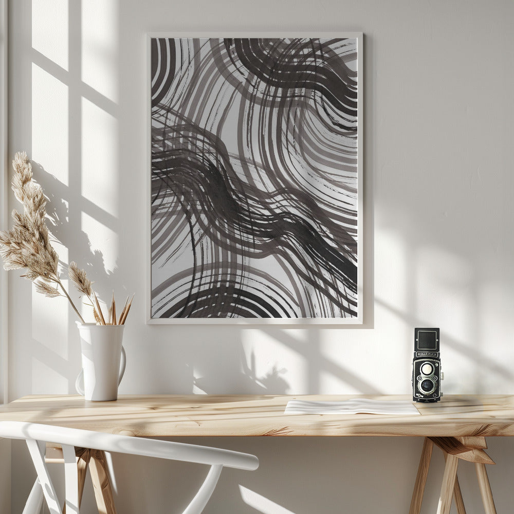 Abstract Ink Poster