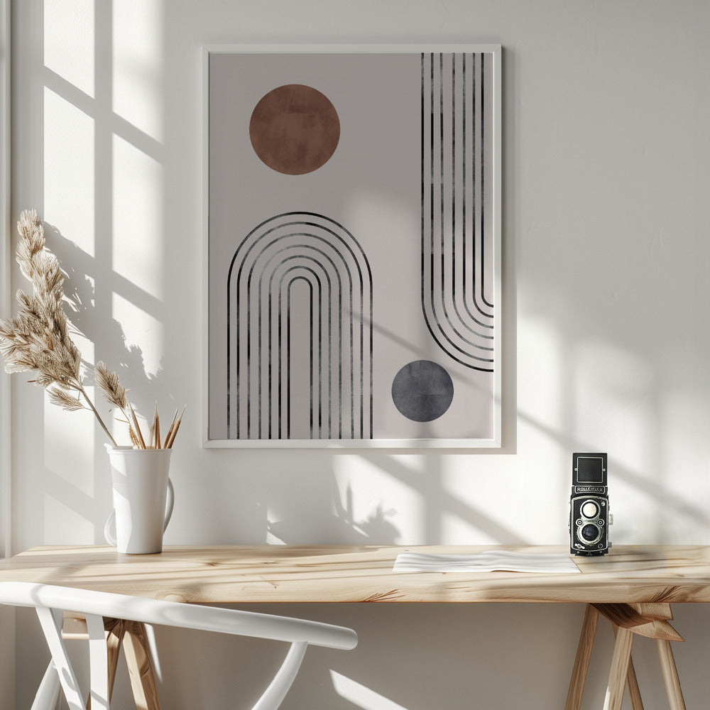 Archs and Buds Poster