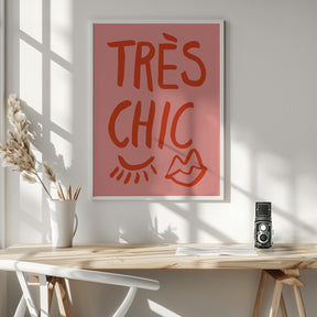 Très Chic Pink Poster