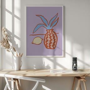 Lilac Lemon Poster