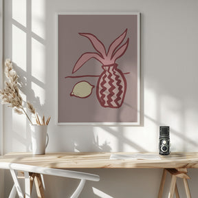 Pink Lemon Poster