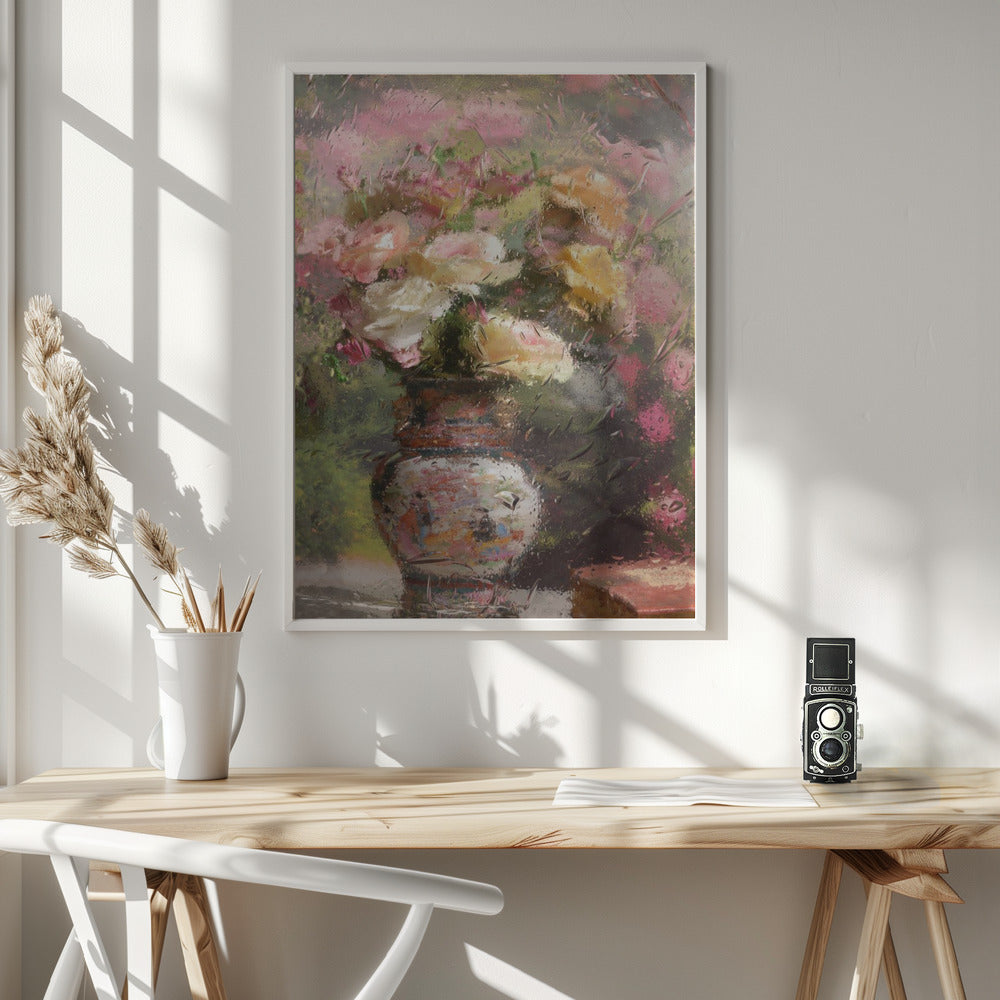 Still life with flowers Poster