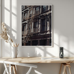 New York City Fire Escapes 03 Poster